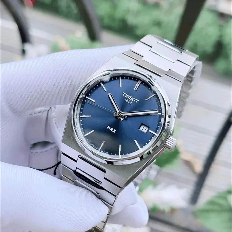 Tissot PRX Swiss Quartz Blue Dial Men's  Watch- T137.410.11.041.00